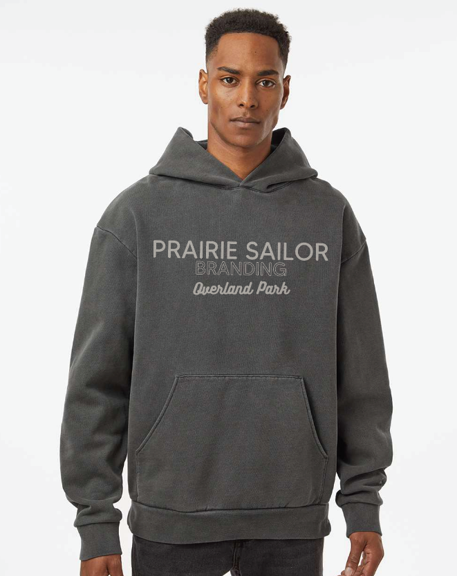 Mainstreet Hooded Sweatshirt - Dual Logo